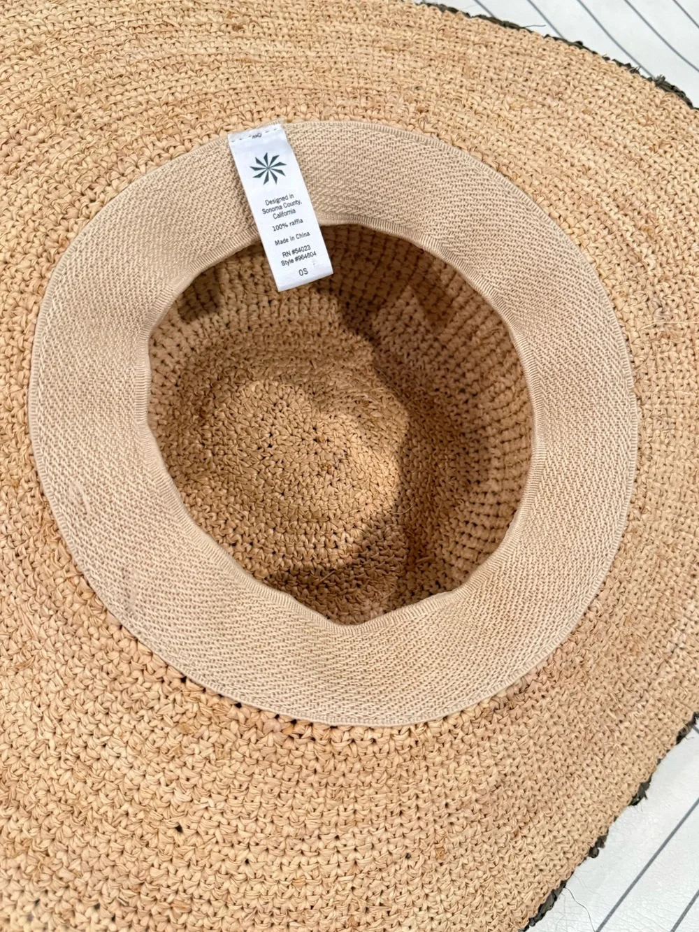 Athleta Rattan Floppy Sun Hat
